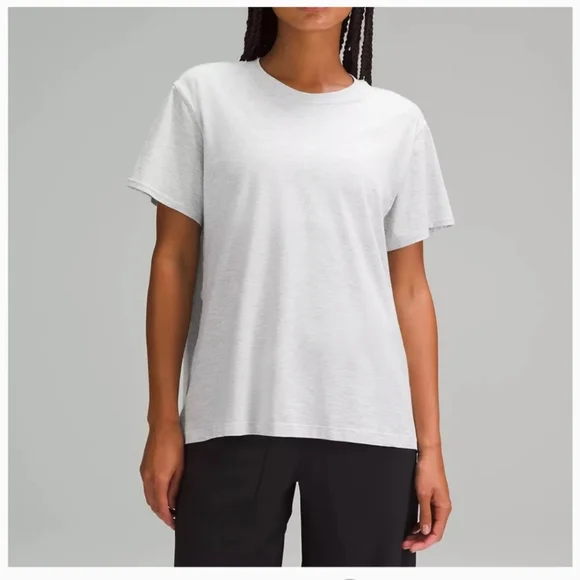 Lululemon Purple All Yours Tee Size 8 - Picture 2 of 2